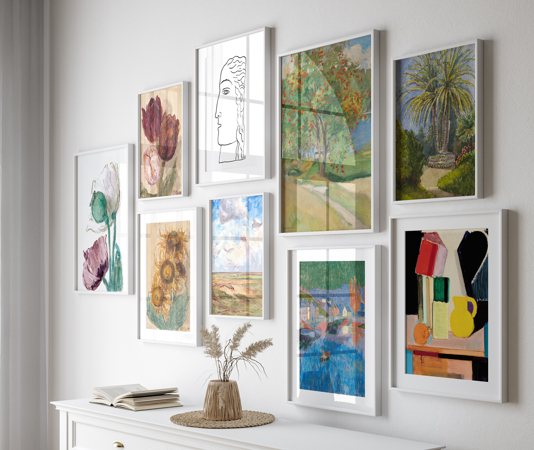 5 Fresh Ways to Style Prints in a Modern Home
