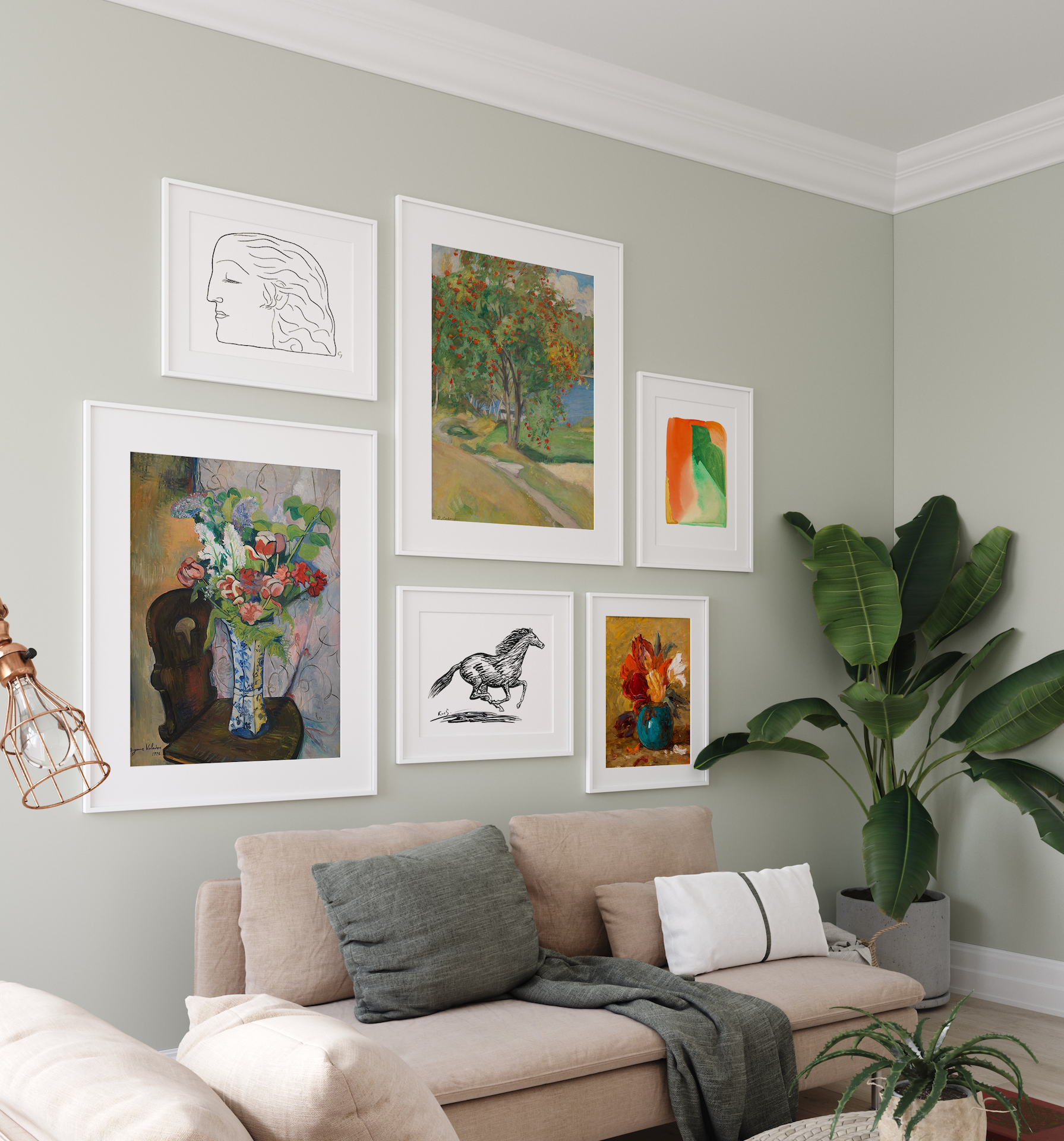 How to Curate an Instagrammable Gallery Wall at Home