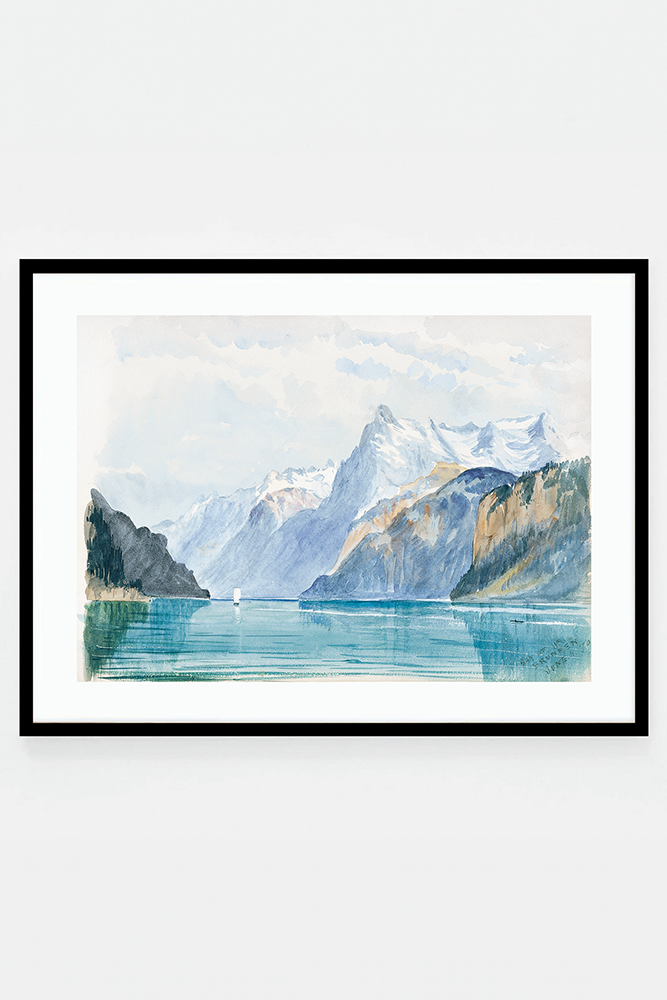 Bay of Uri Brunnen from Switzerland