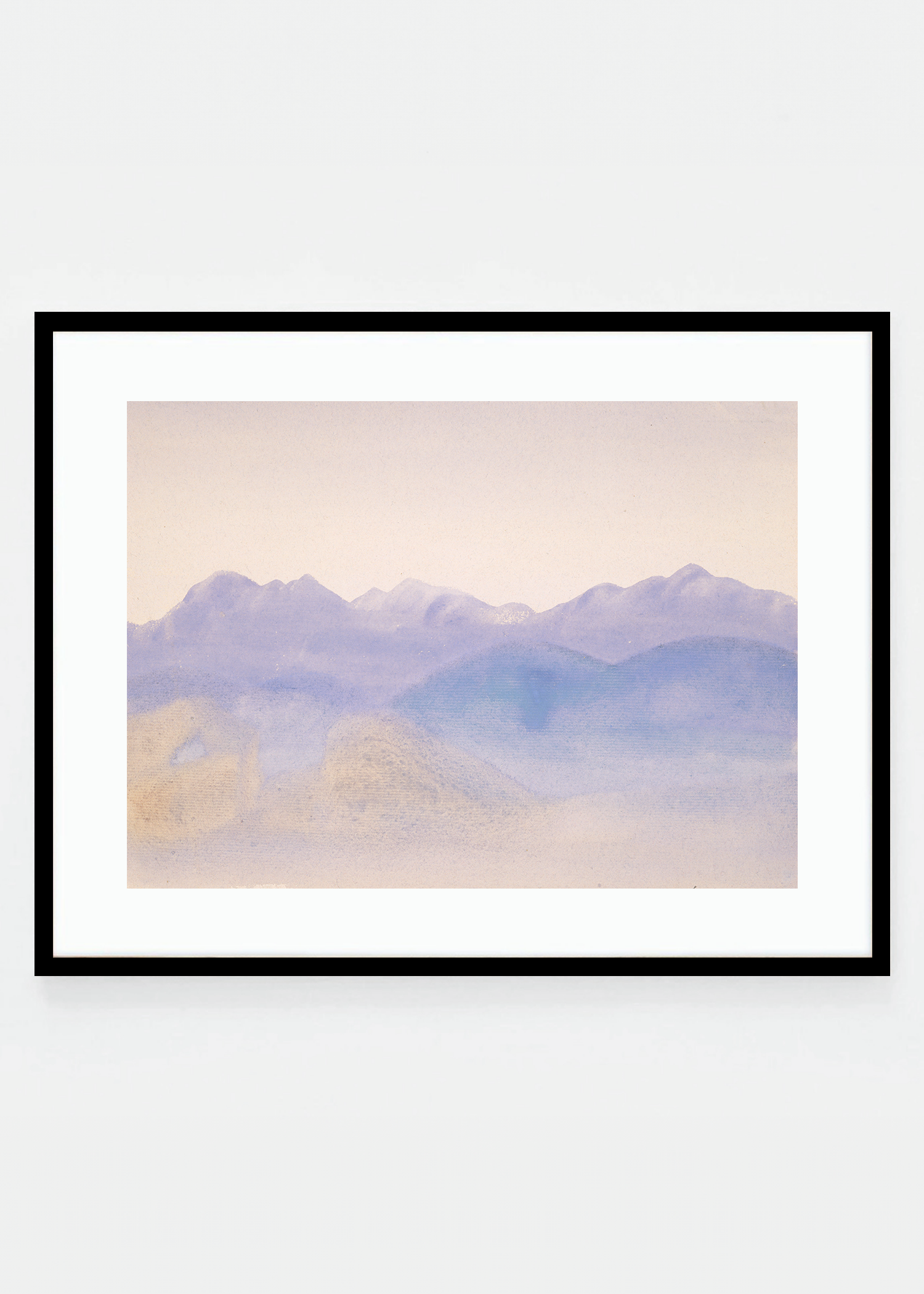 Brume bleue