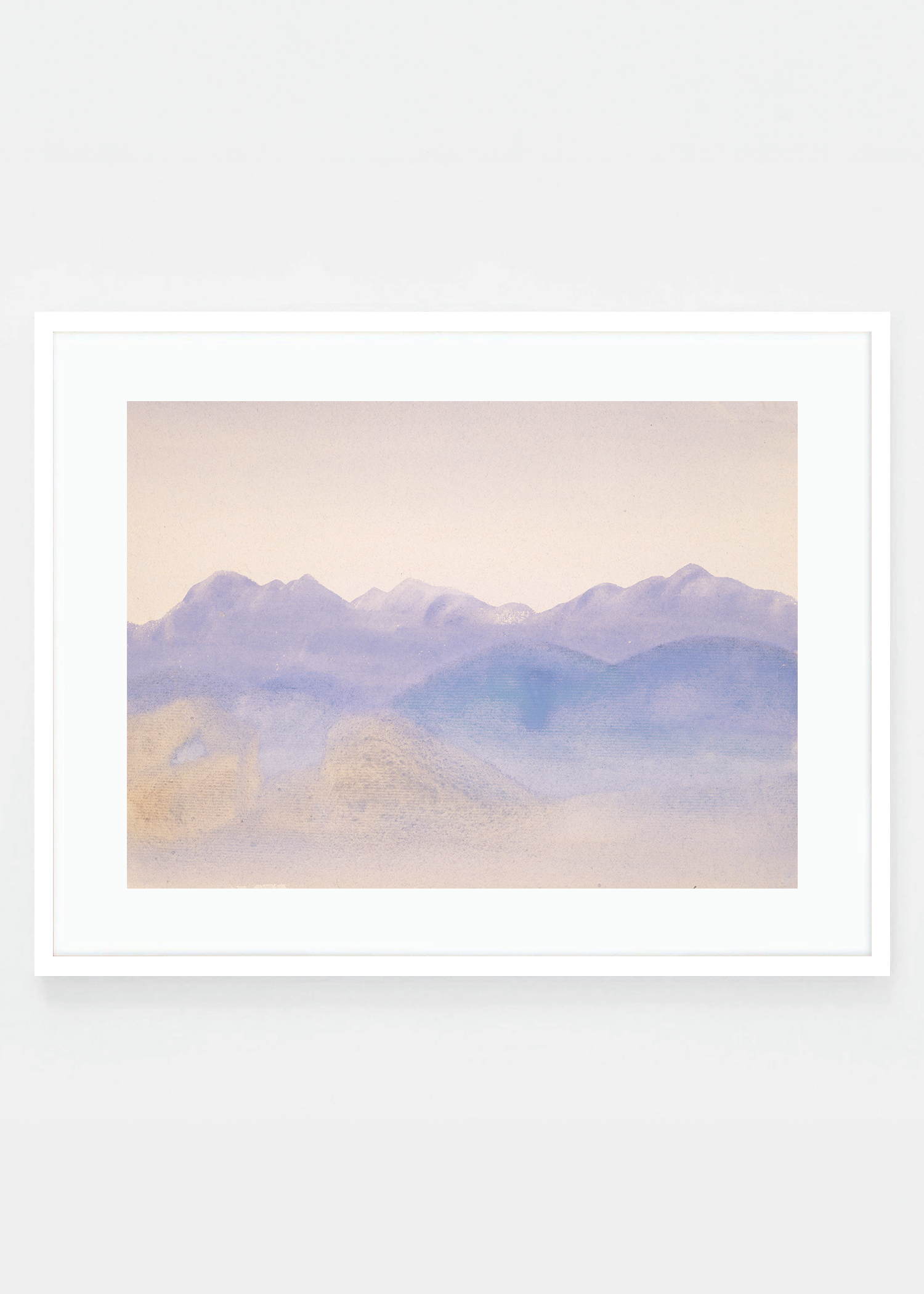 Brume bleue