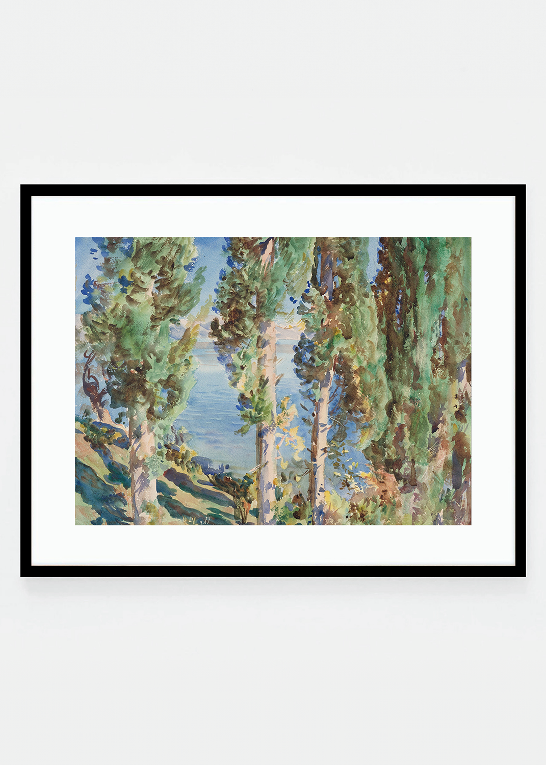 Corfu Cypresses
