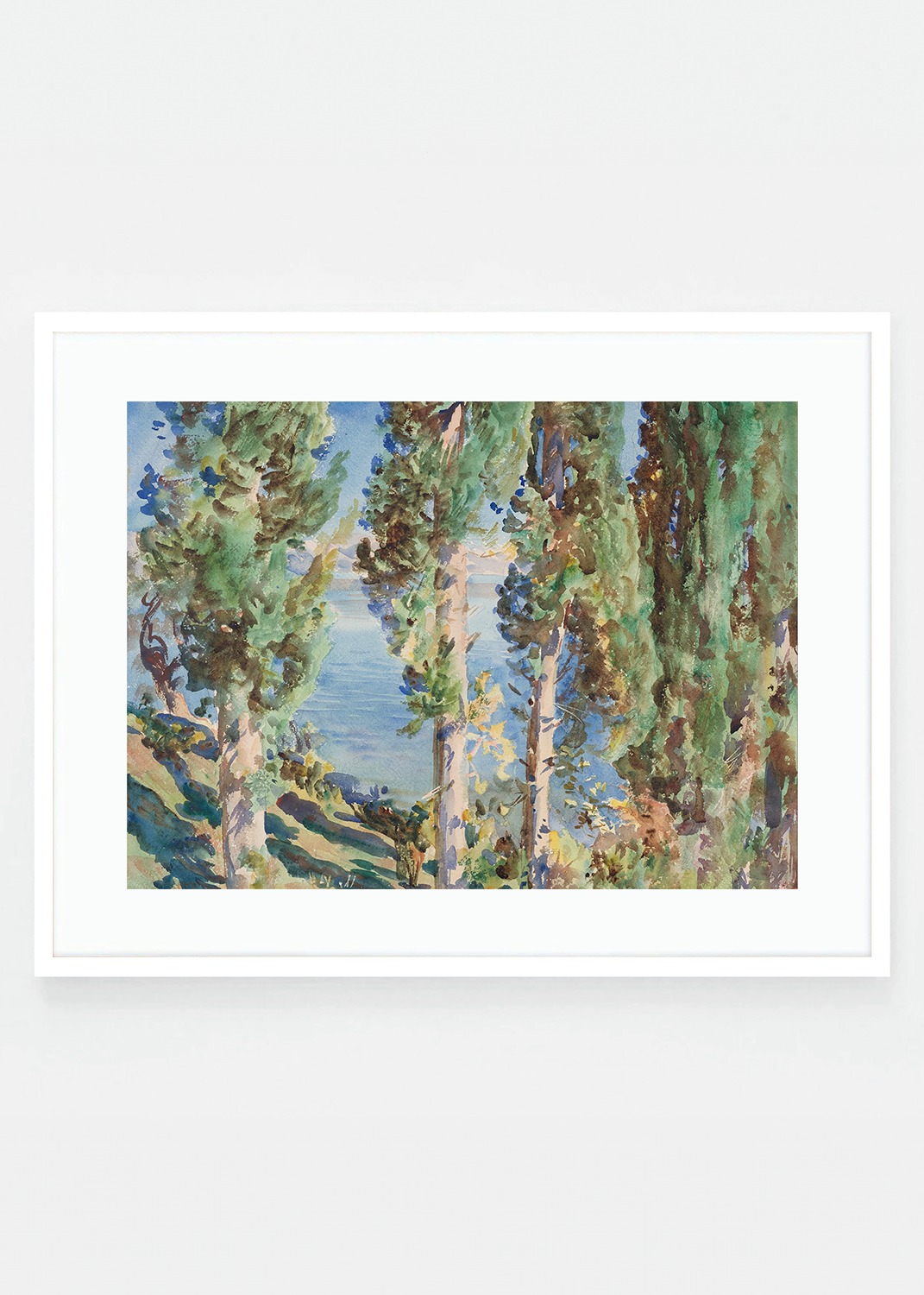 Corfu Cypresses