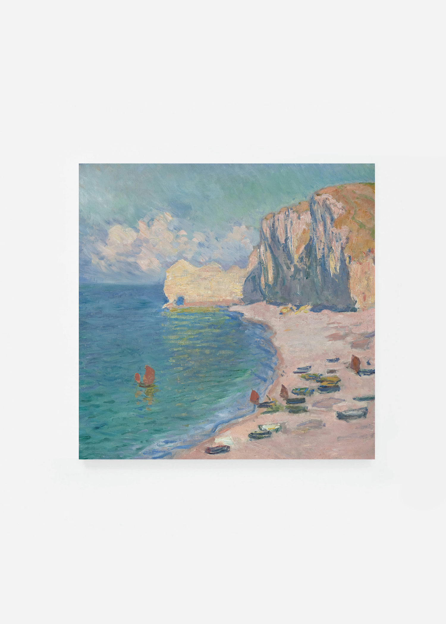 Étretat, The Beach and the Falaise d'Amont