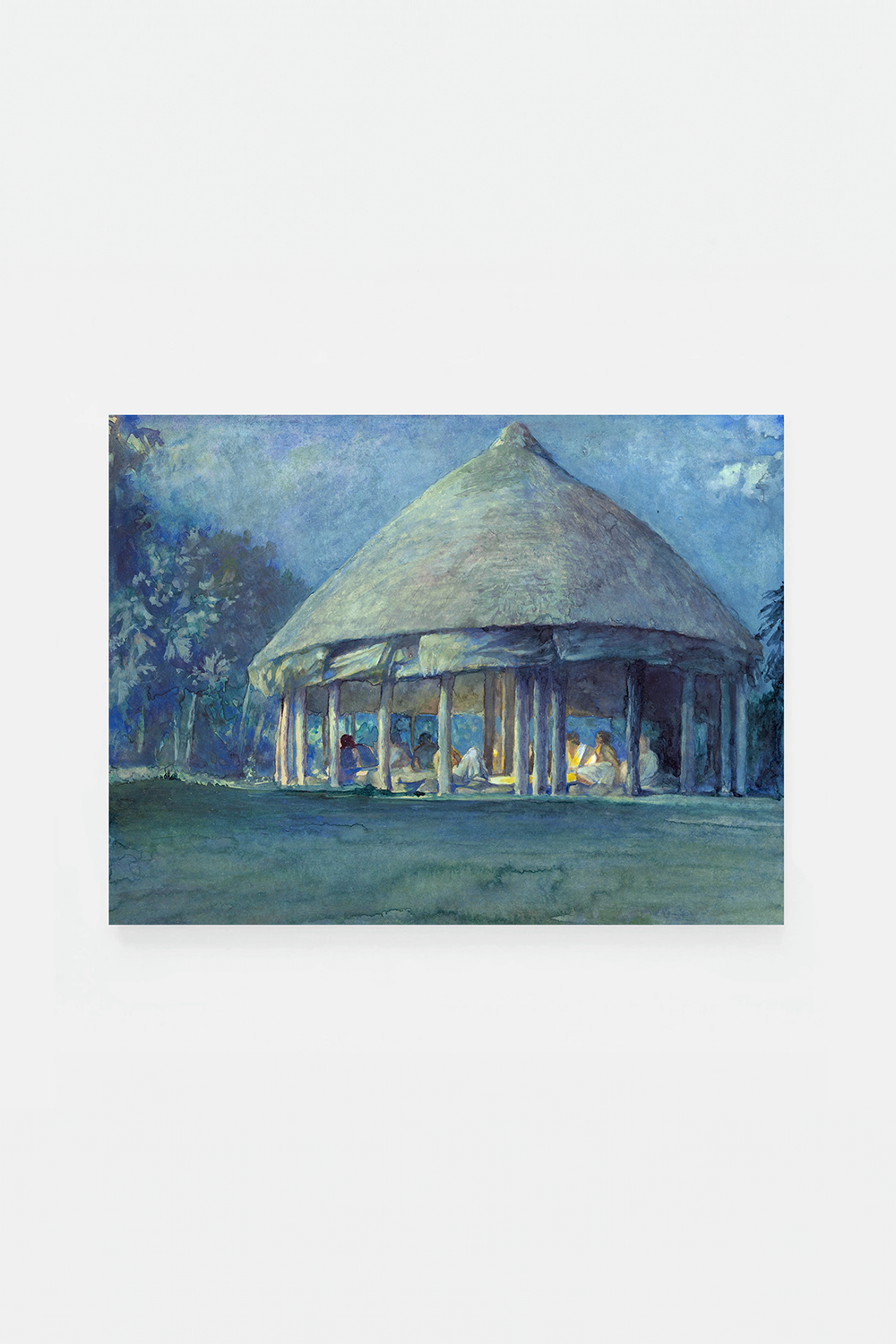 Hut in Moonlight, Iva, Savaii