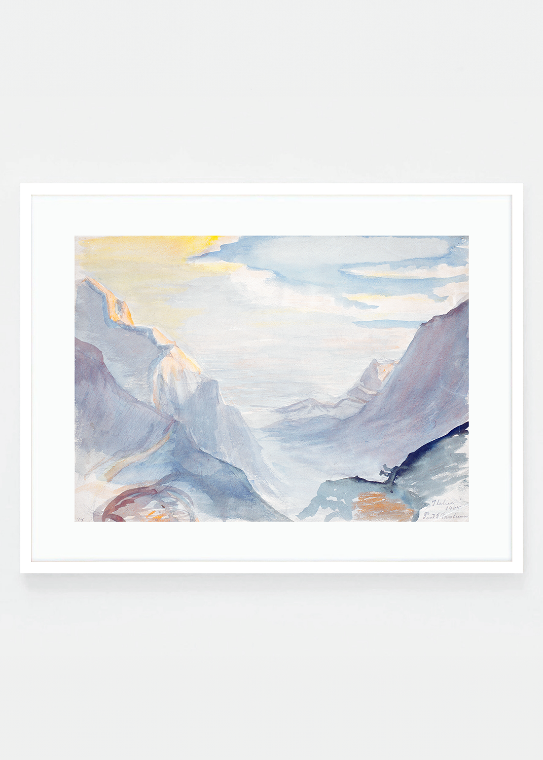 Italian mountain landscape