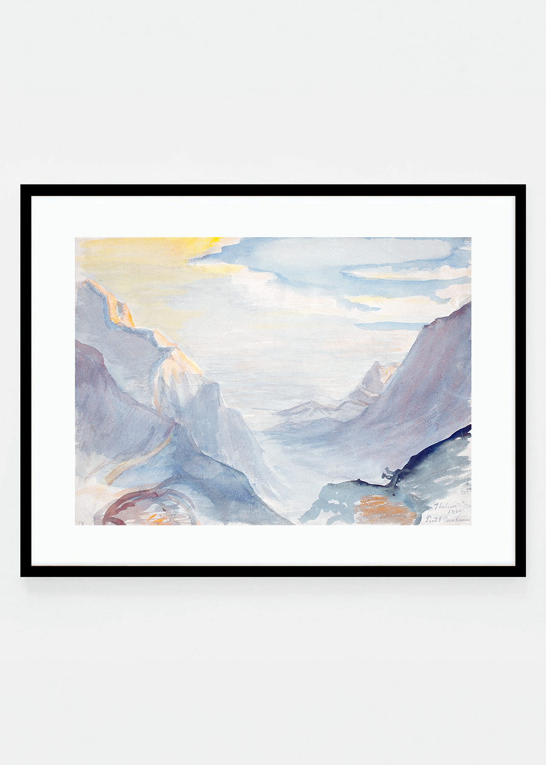 Italian mountain landscape