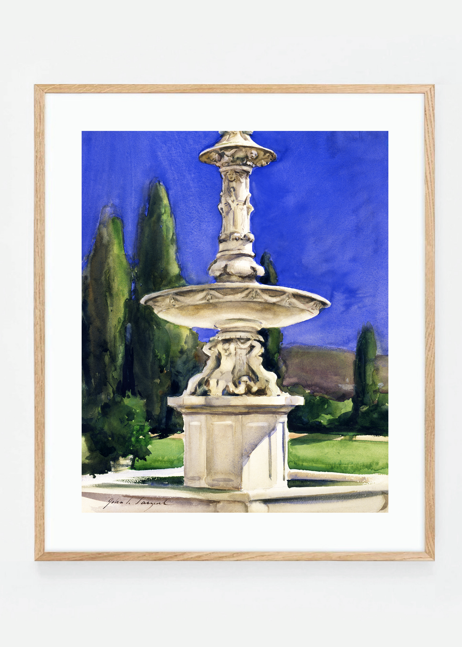 Marble Fountain in Italy