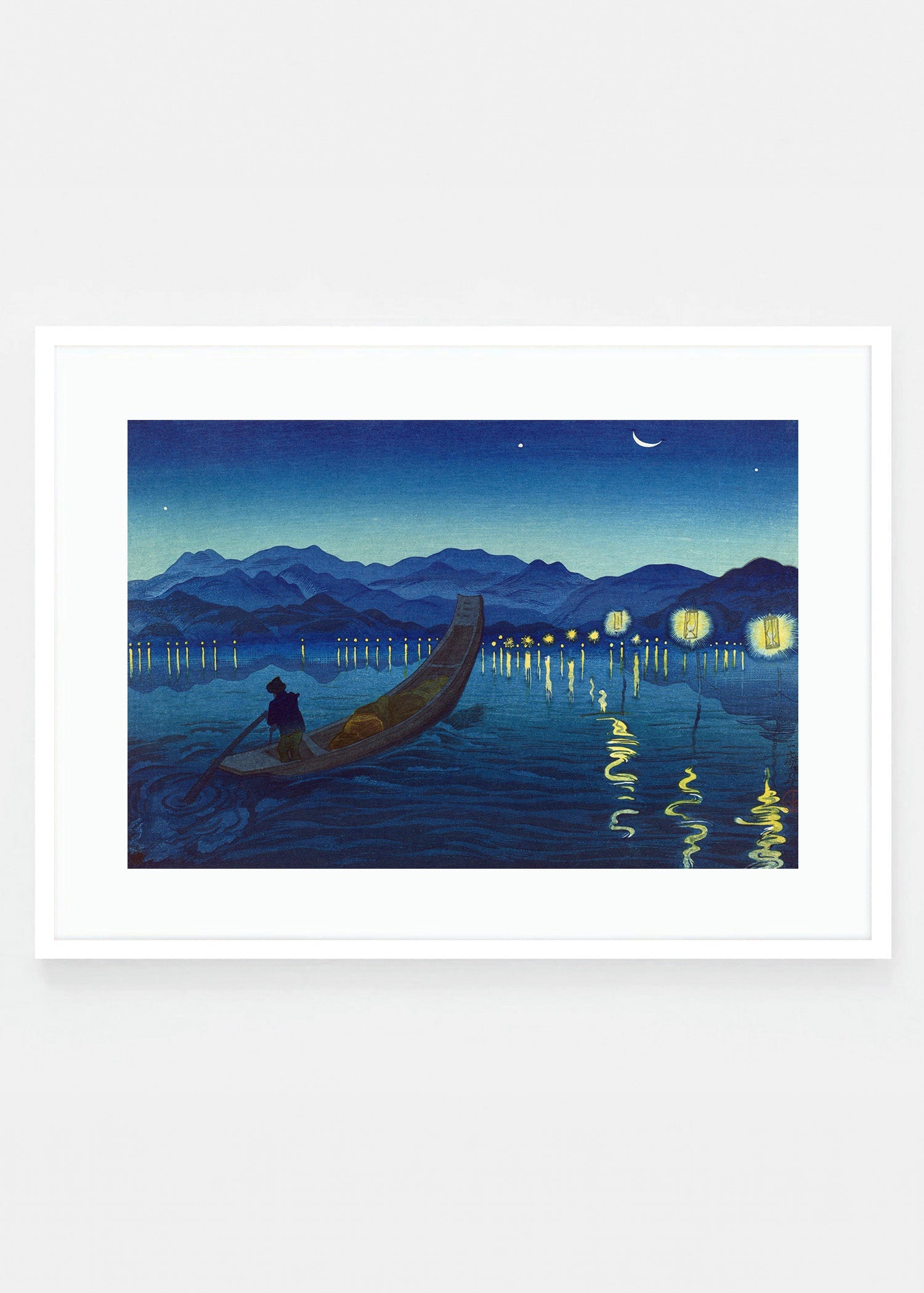 Night lake