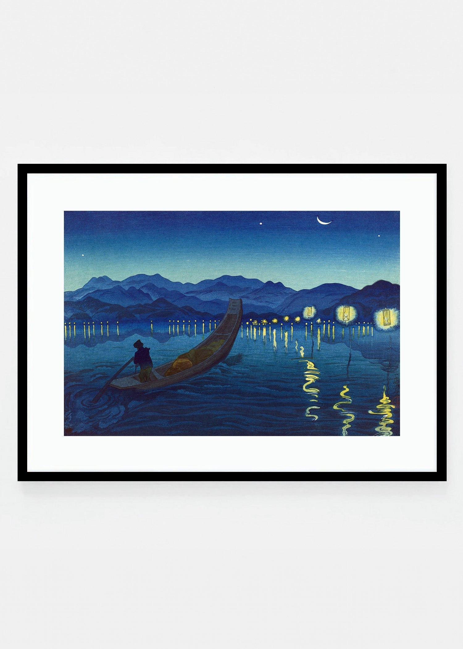 Night lake