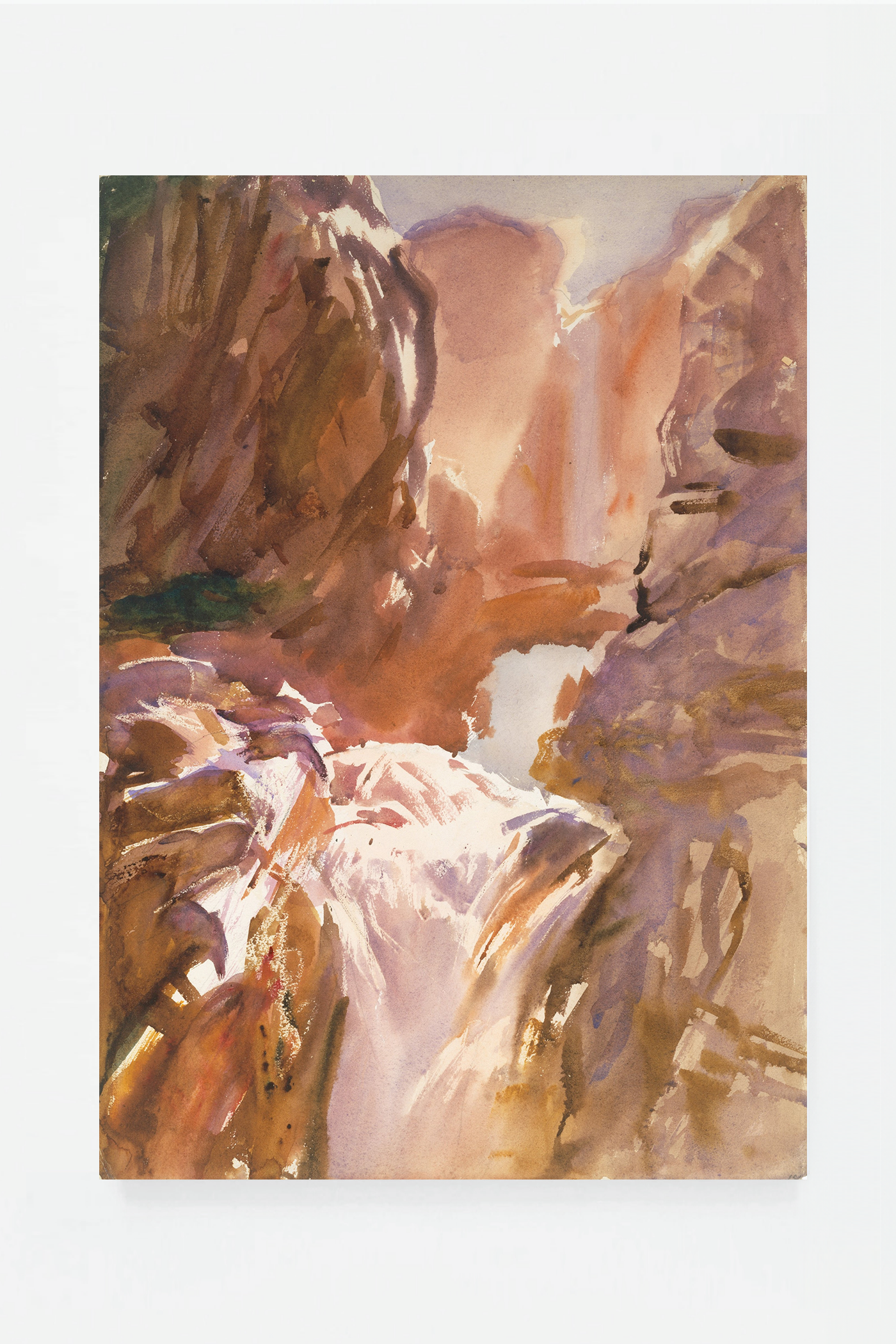 Rushing water
