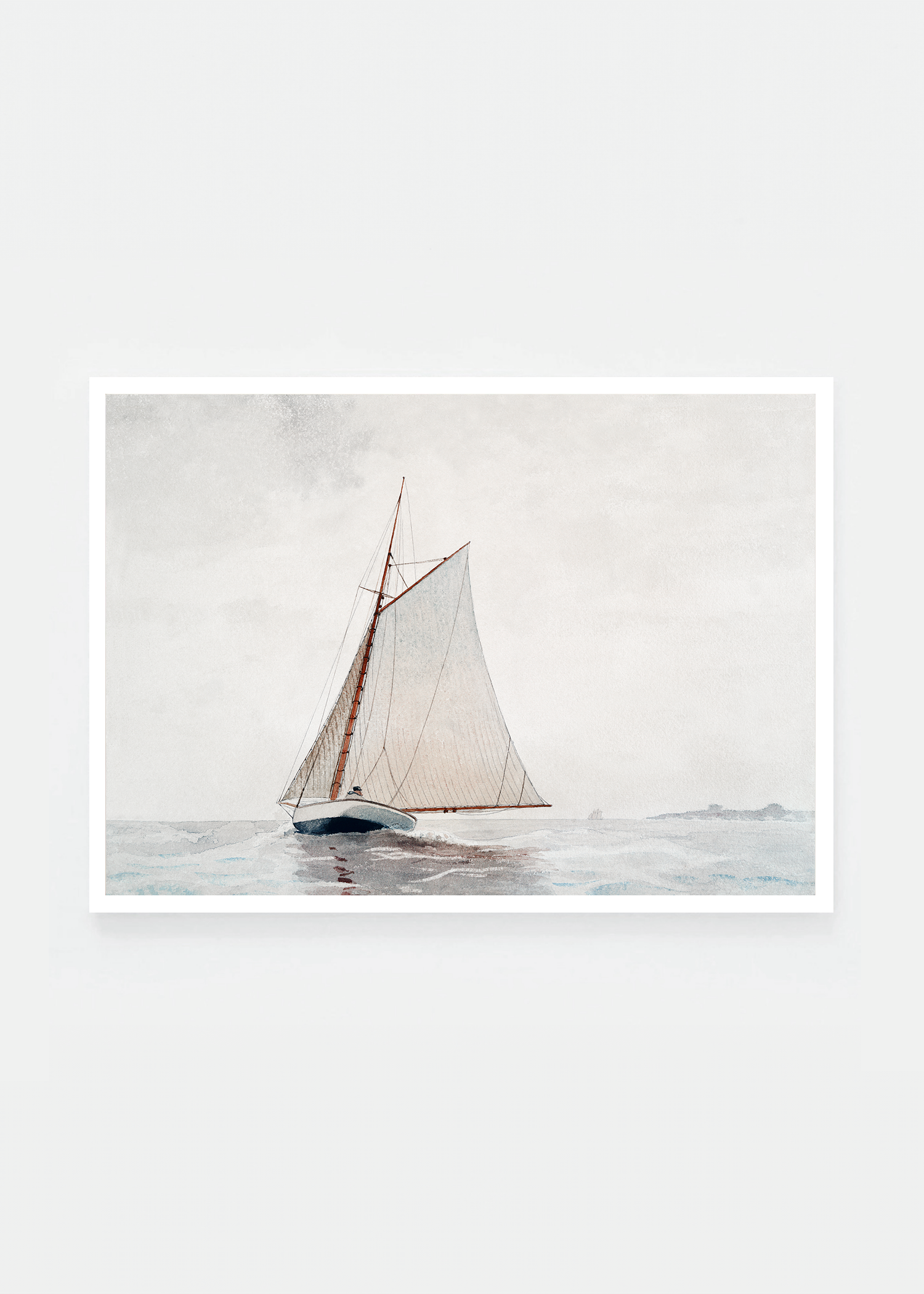 Sailing off Gloucester