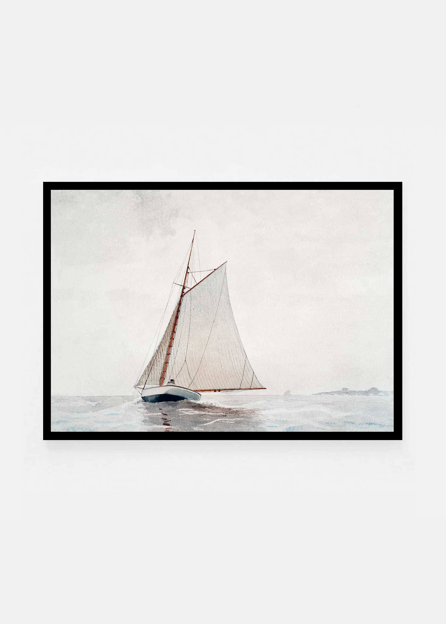 Sailing off Gloucester