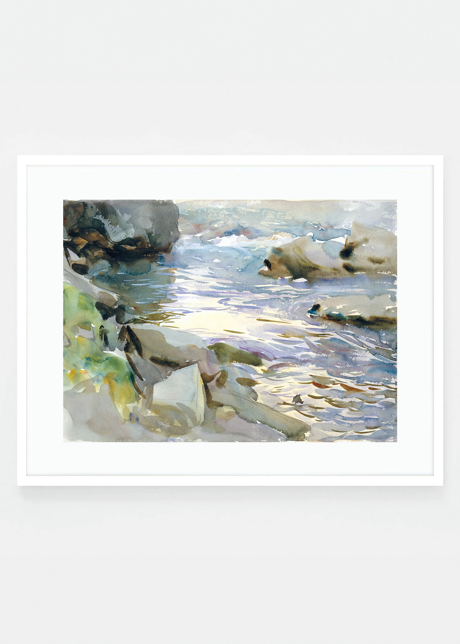 Stream and Rocks
