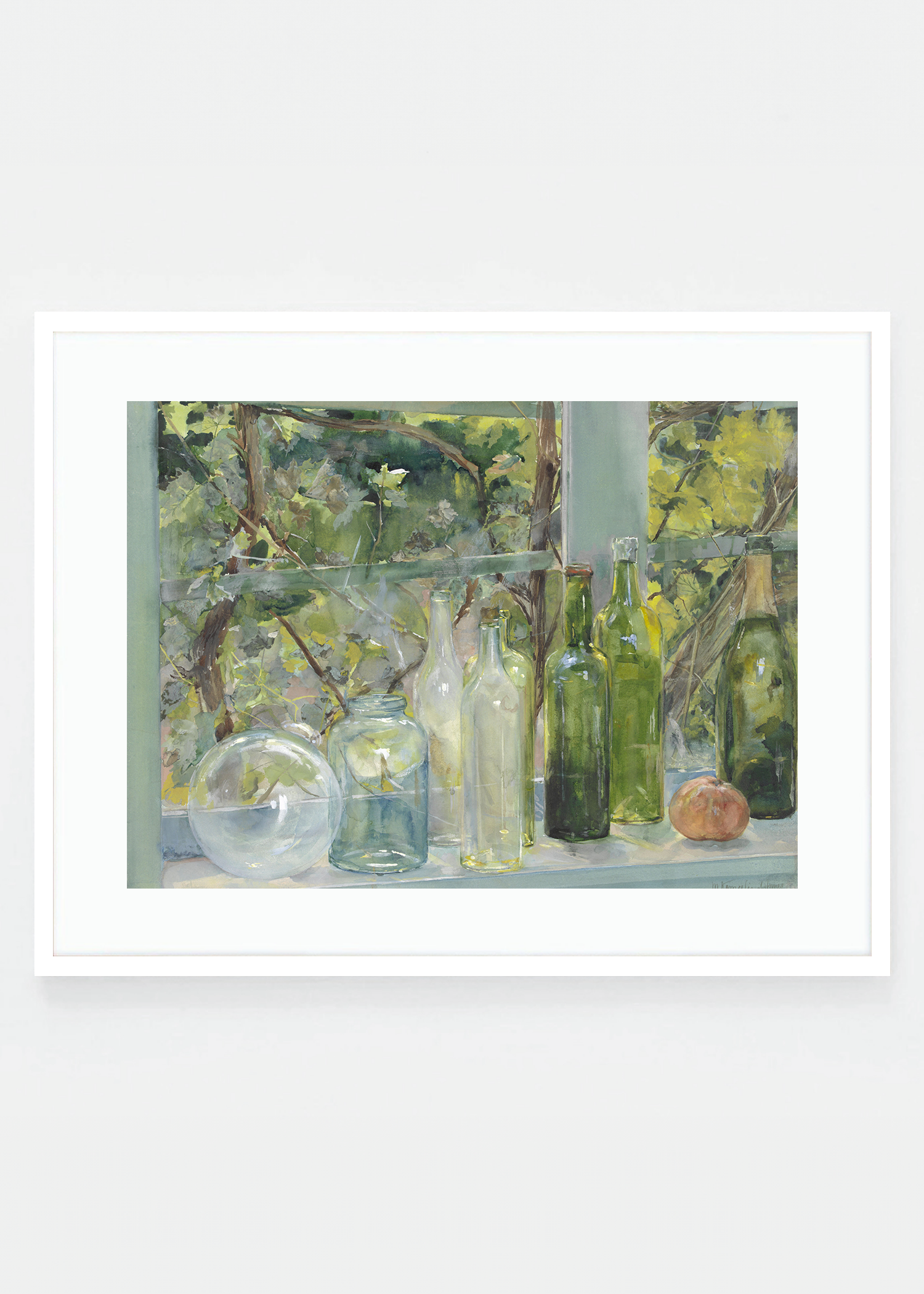 Windowsill with Bottles