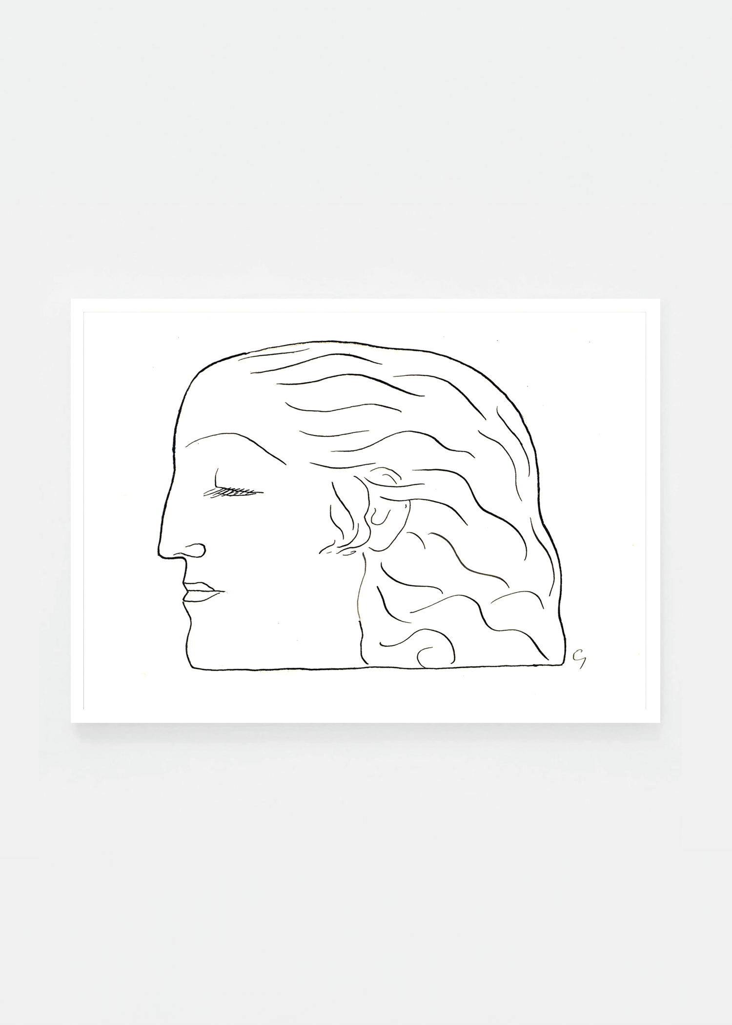 Woman's head