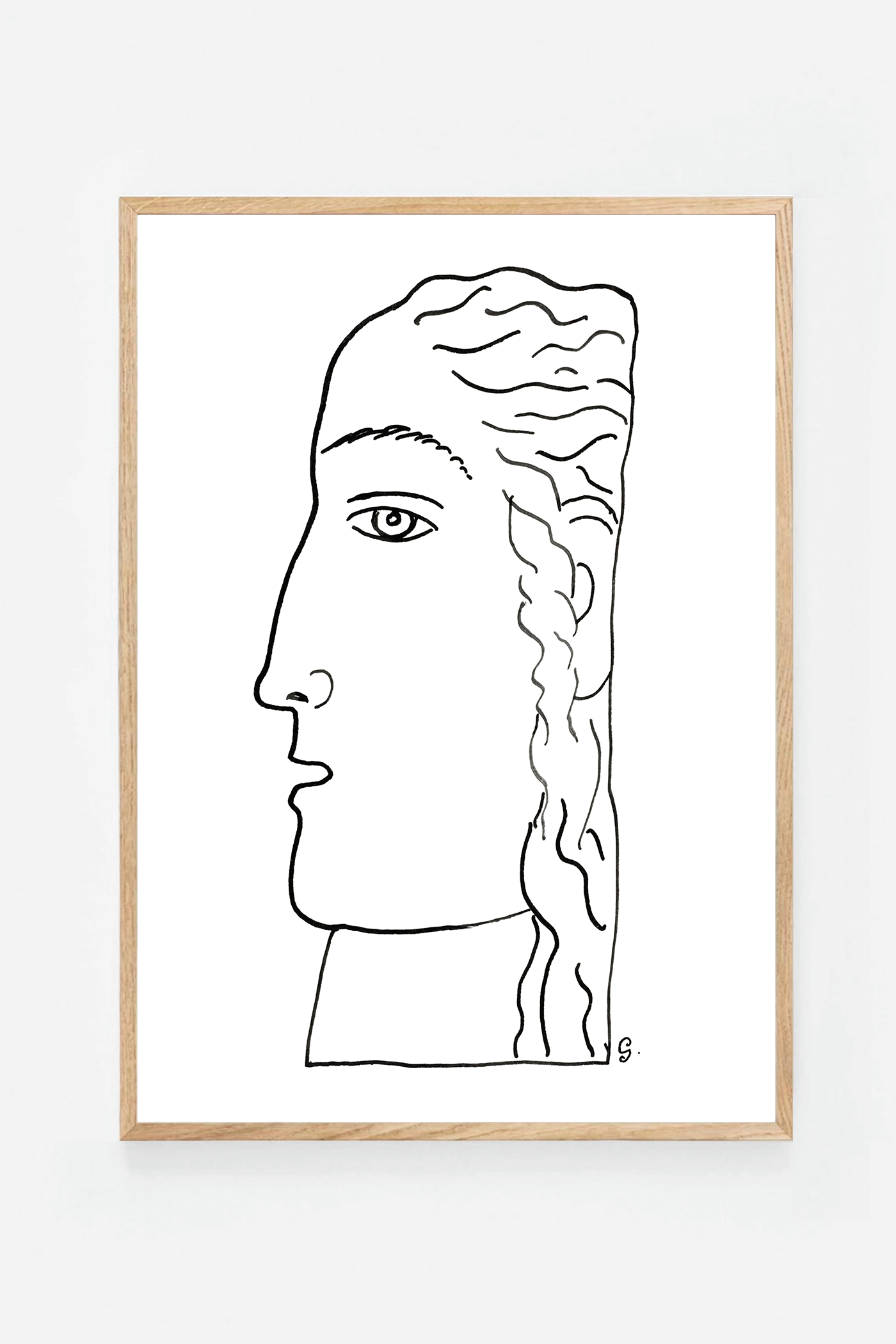 Woman head