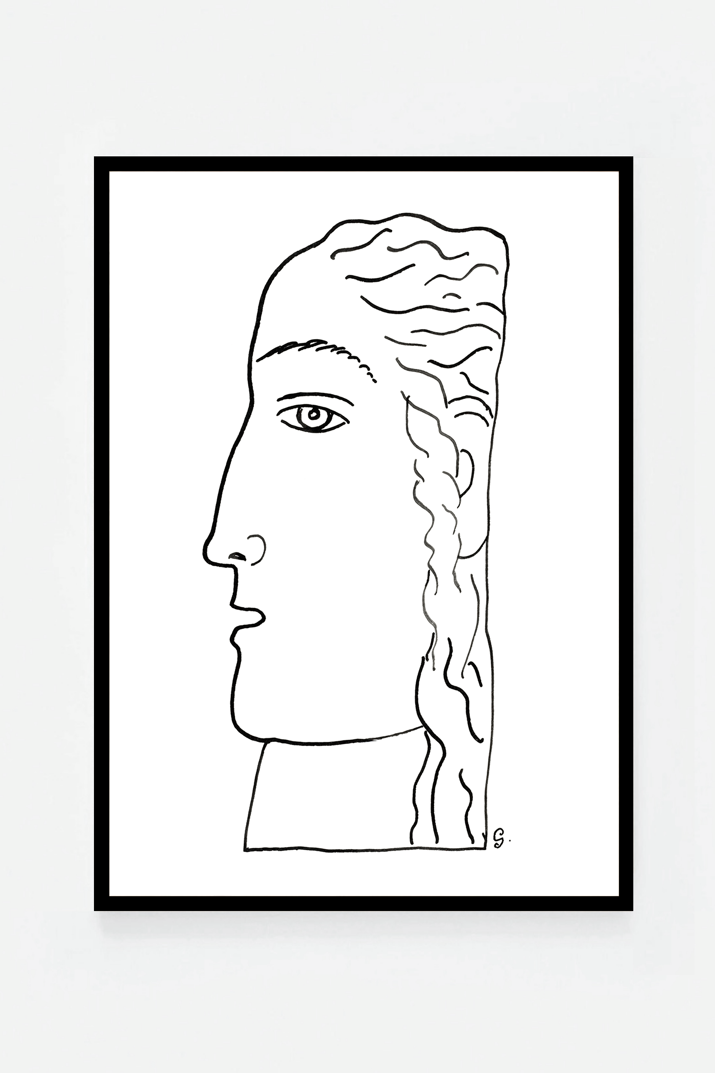 Woman head