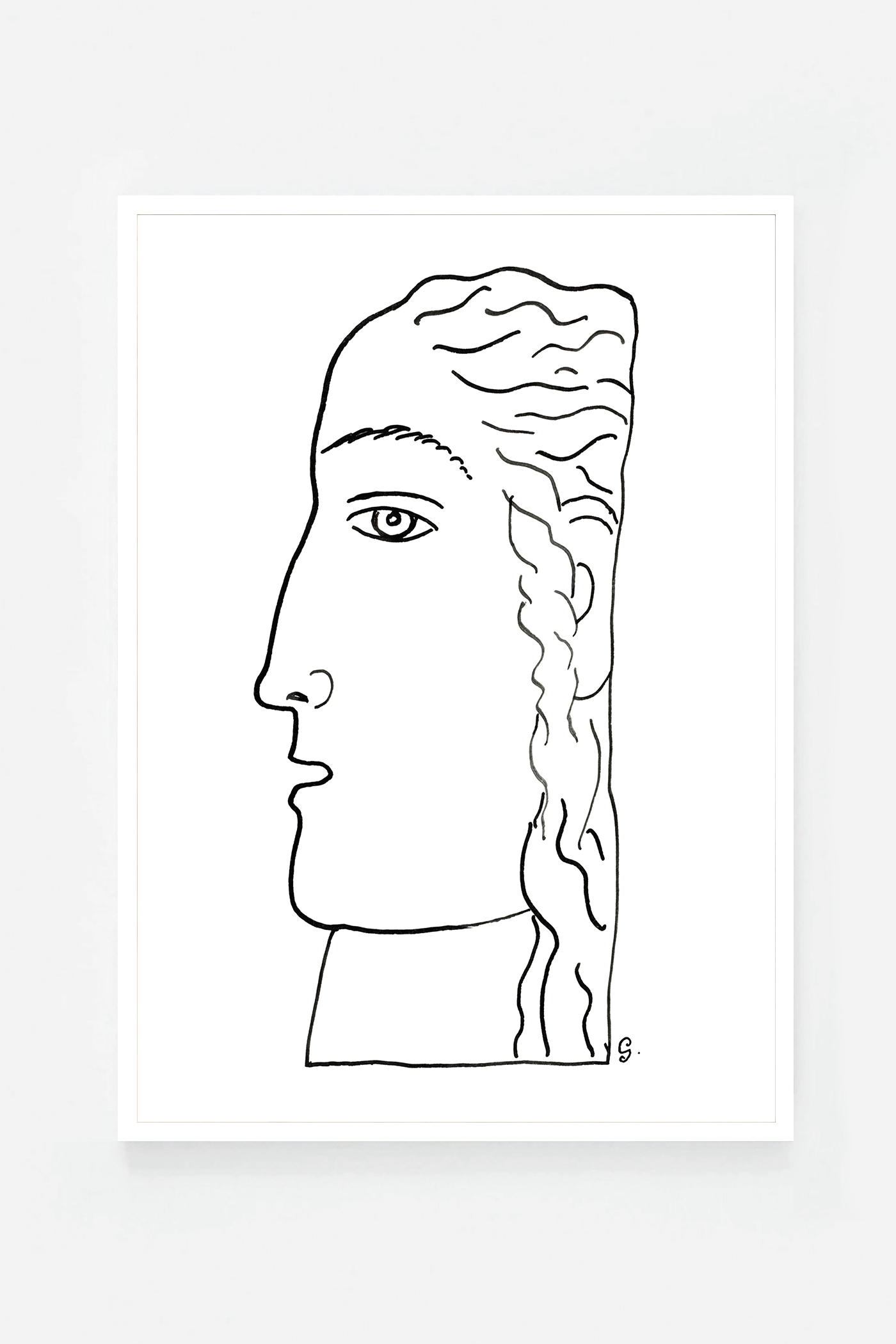 Woman head