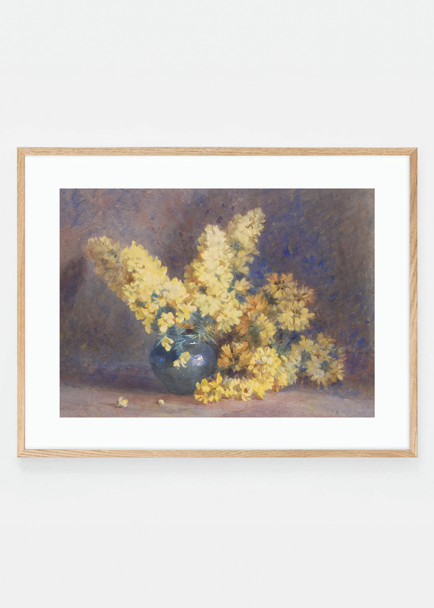 Yellow blossom and Rosemary