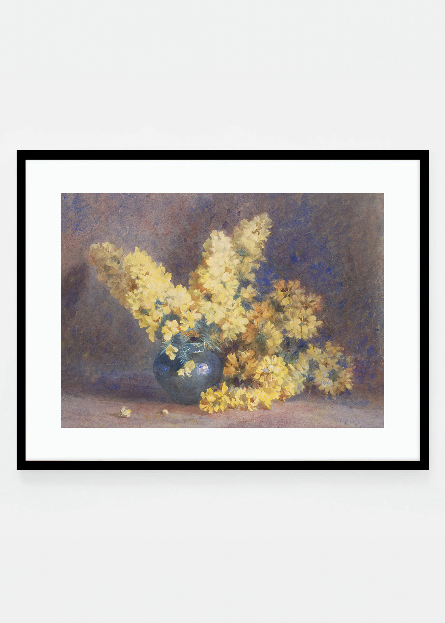 Yellow blossom and Rosemary