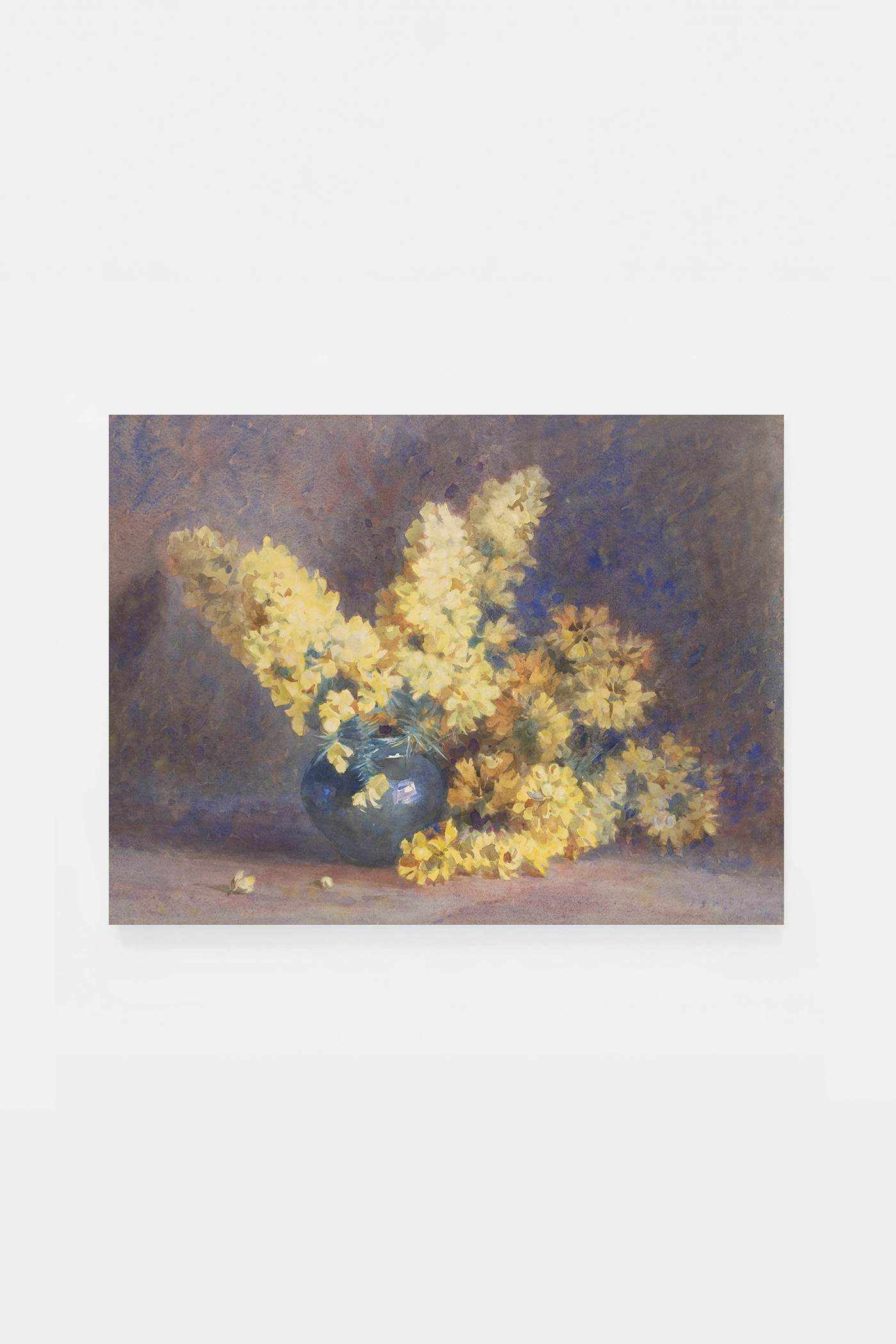 Yellow blossom and Rosemary