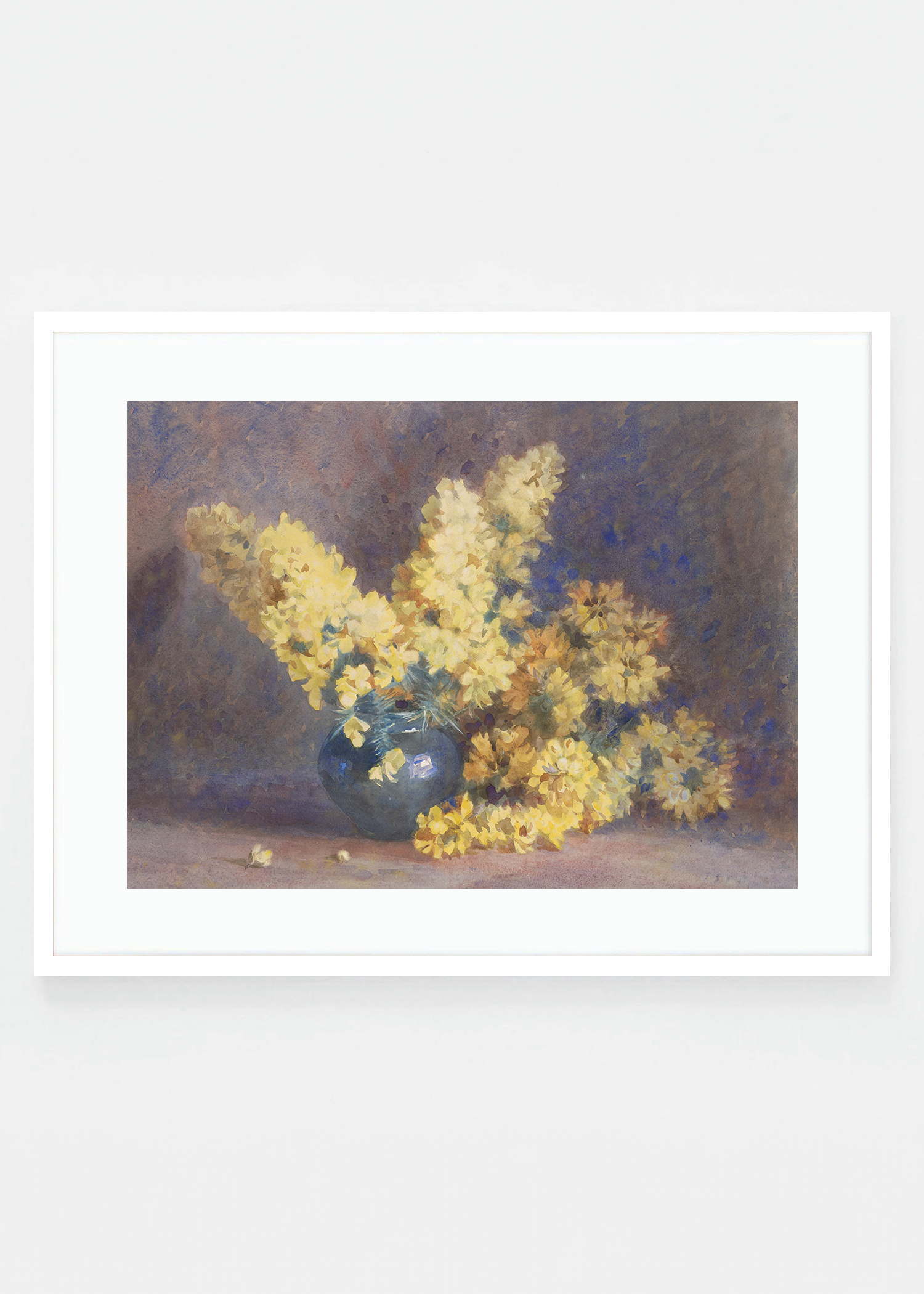 Yellow blossom and Rosemary