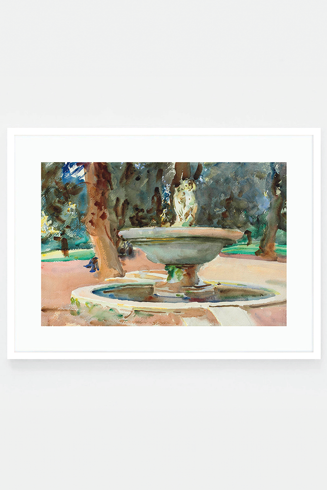The Fontana dei Pupazzi in the Villa Borghese, Rome