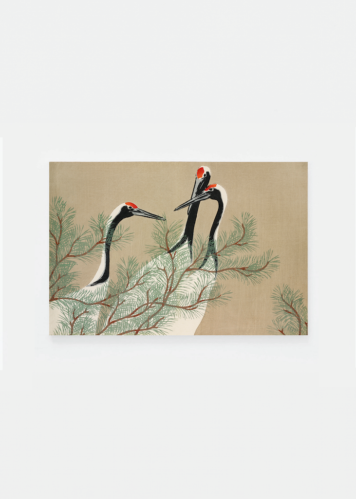 Three cranes