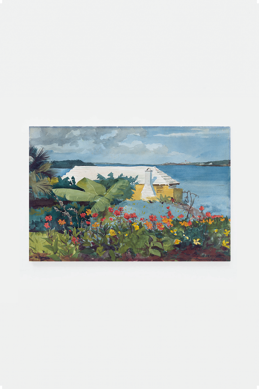 Flower Garden and Bungalow, Bermuda