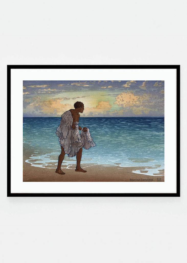 Hawaiian fisherman