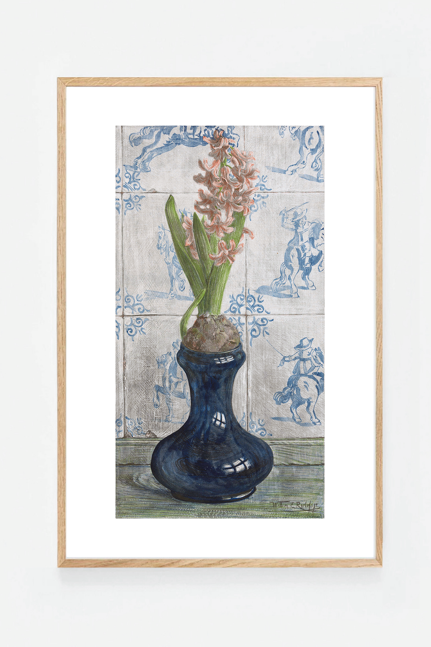 Hyacinth on a vase