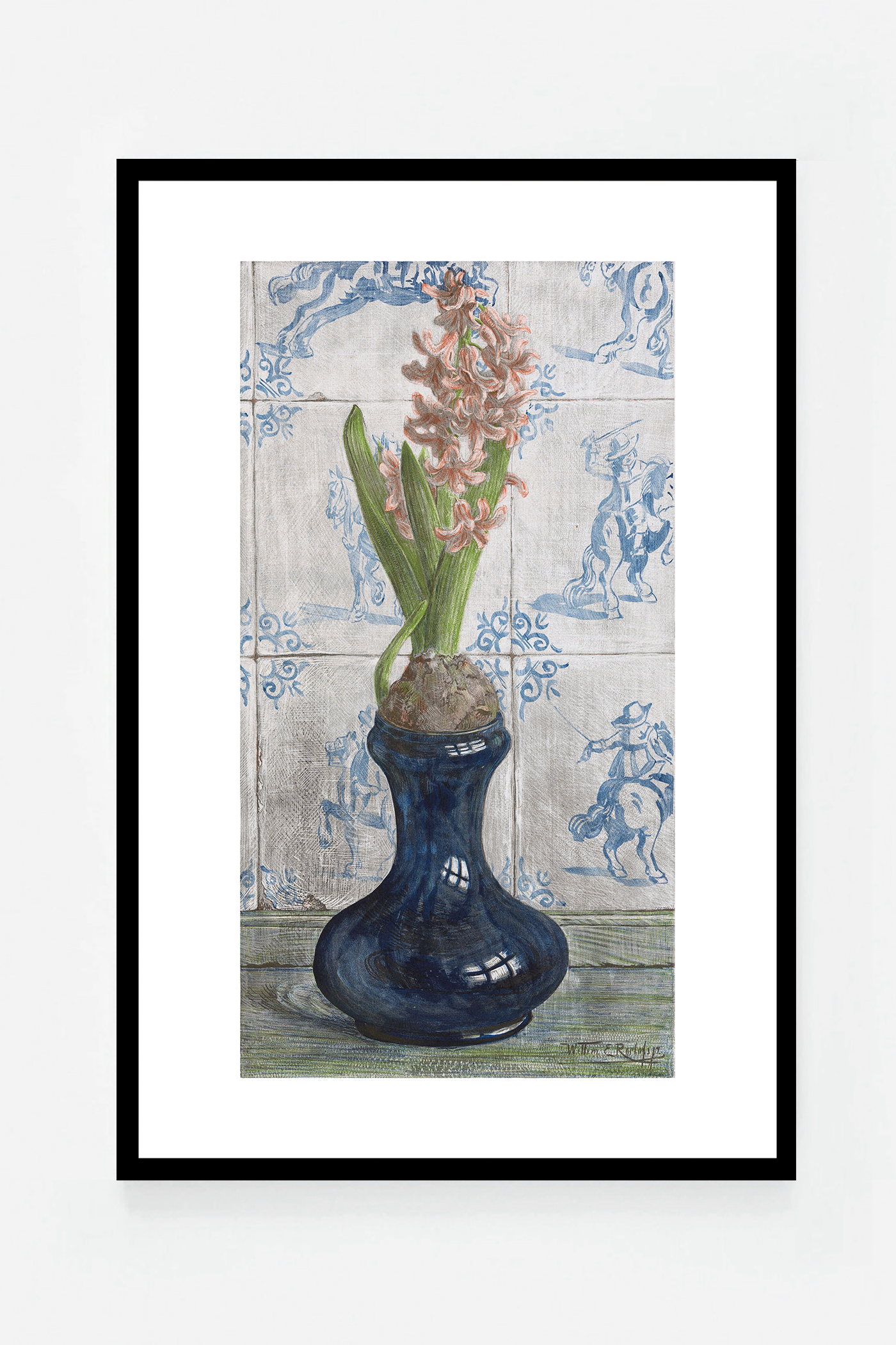 Hyacinth on a vase