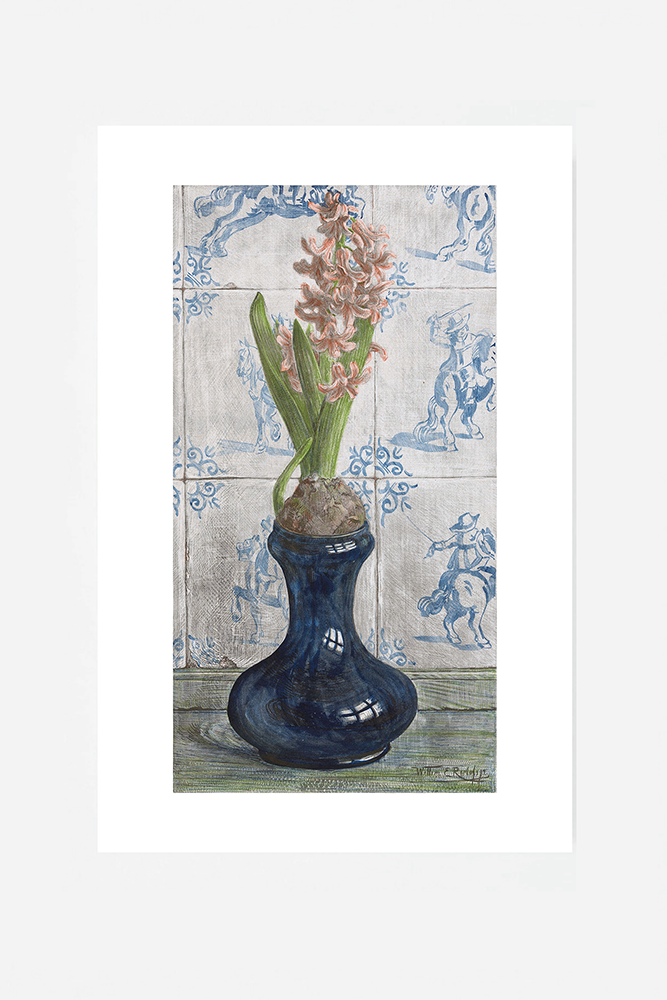 Hyacinth on a vase