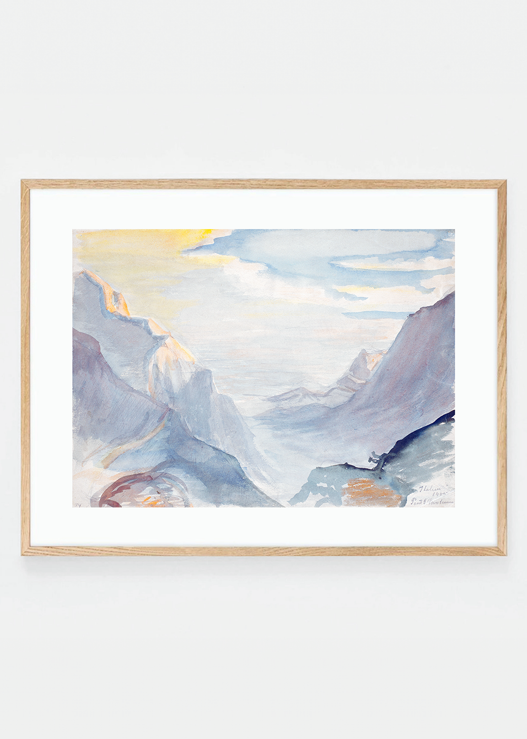 Italian mountain landscape
