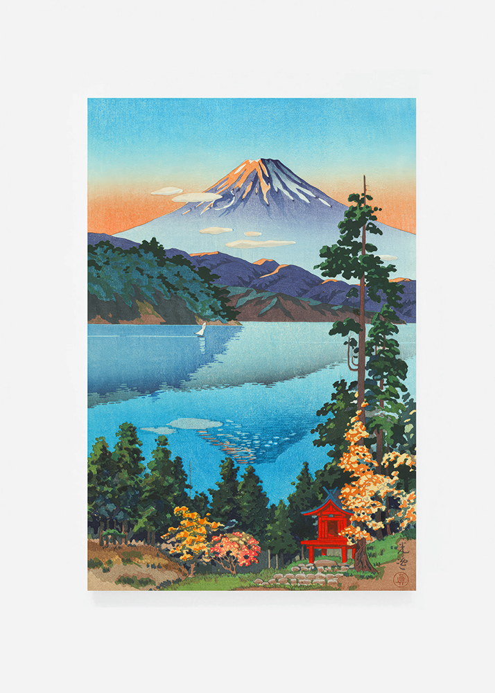 Lake Ashi in the Hakone Hills