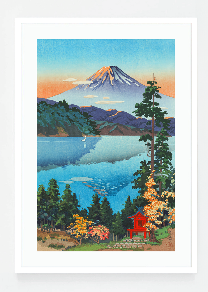 Lake Ashi in the Hakone Hills
