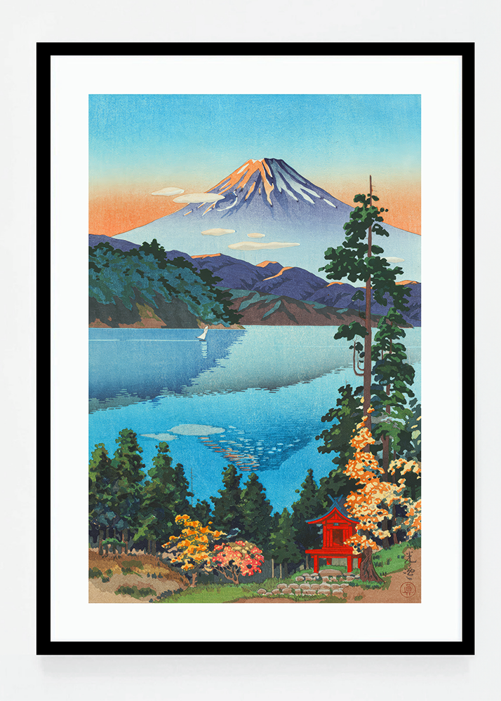 Lake Ashi in the Hakone Hills