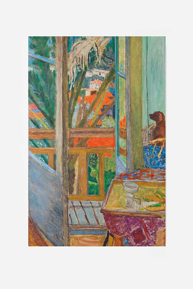 La porte fenetre avec chien