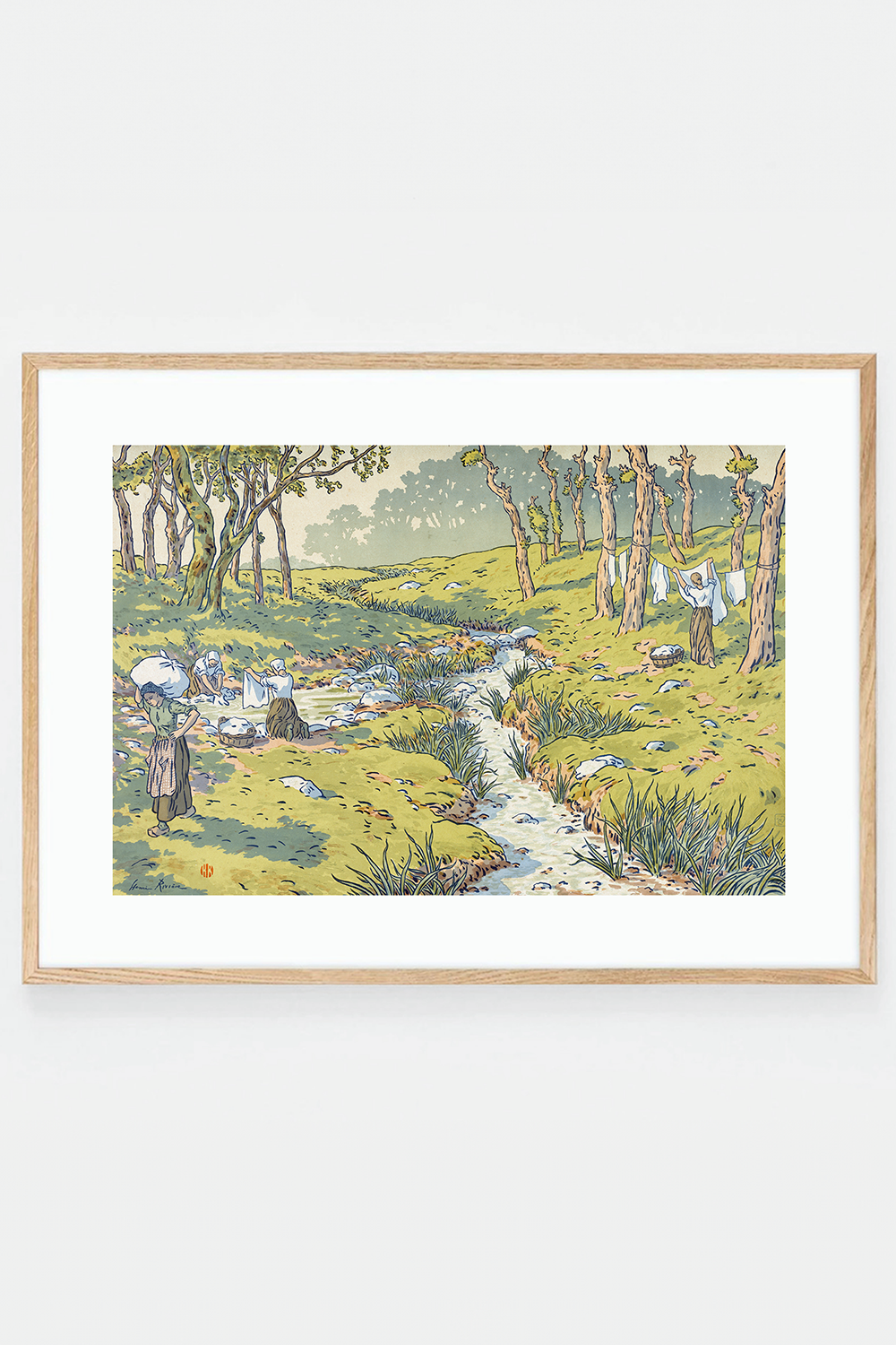 Les Lavandières en Bretagne