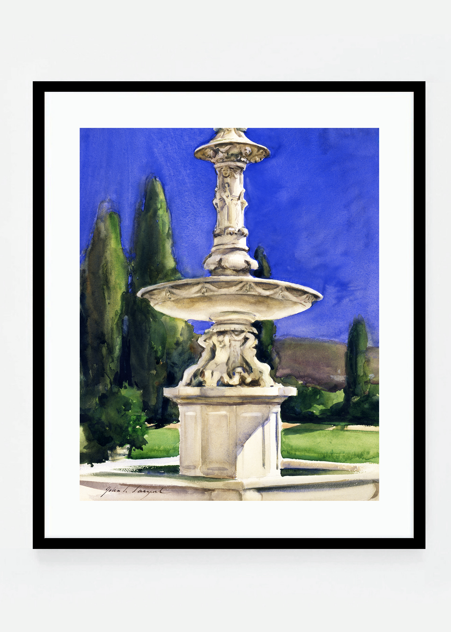 Marble Fountain in Italy