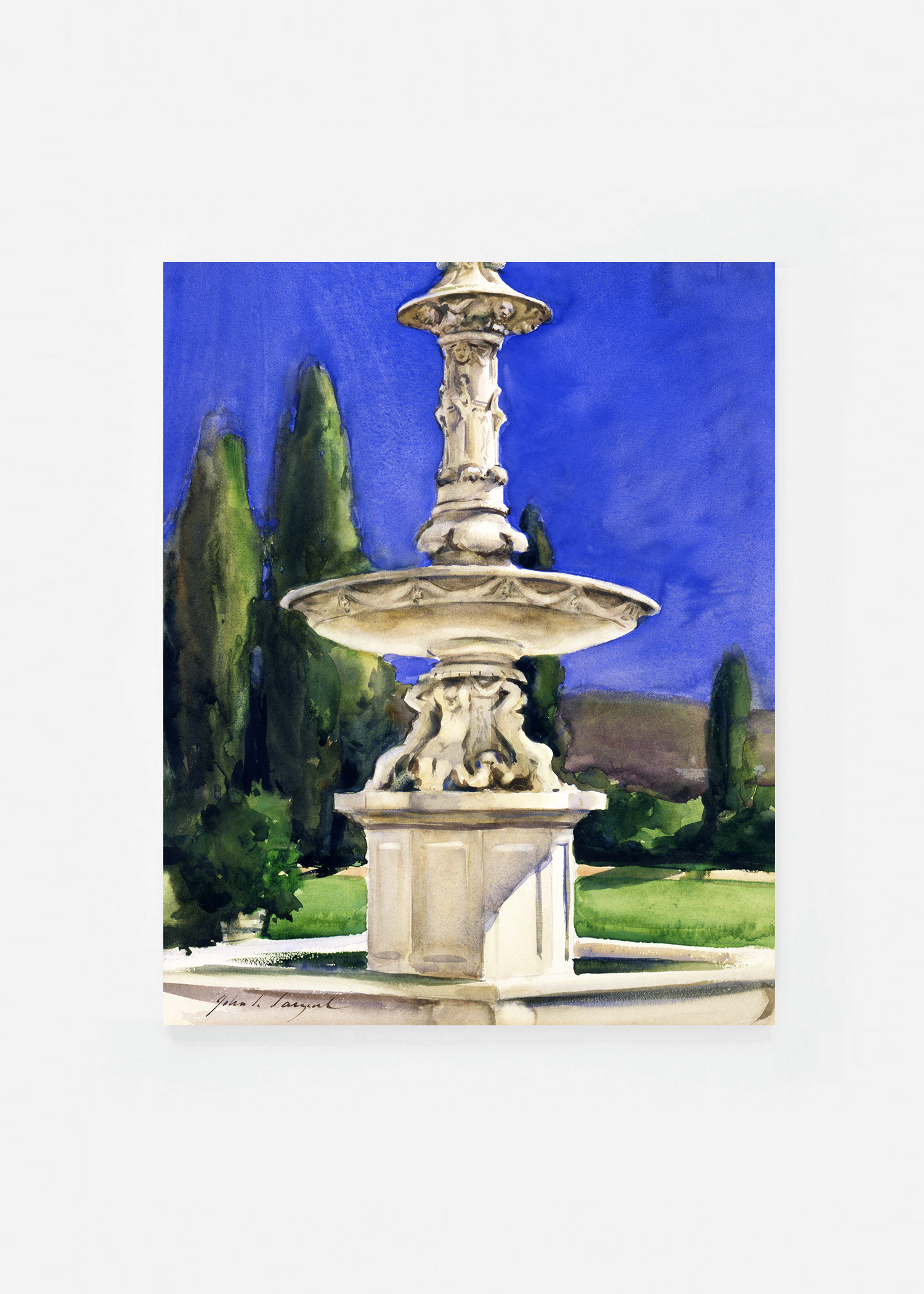 Marble Fountain in Italy