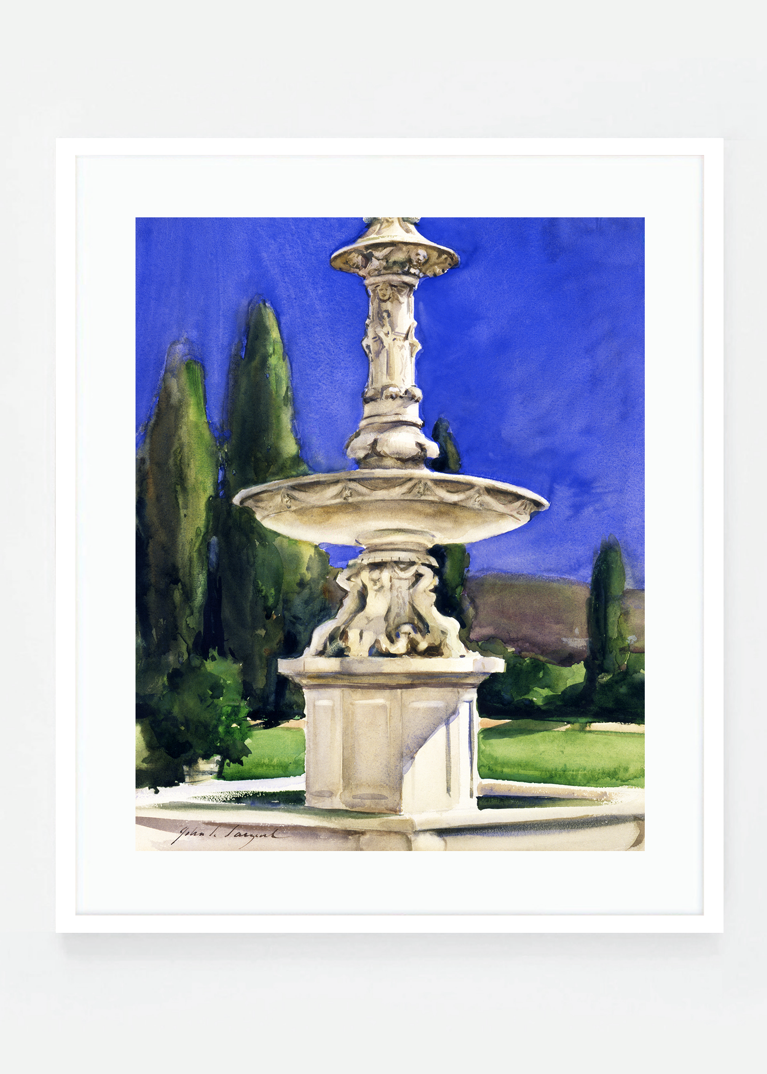 Marble Fountain in Italy