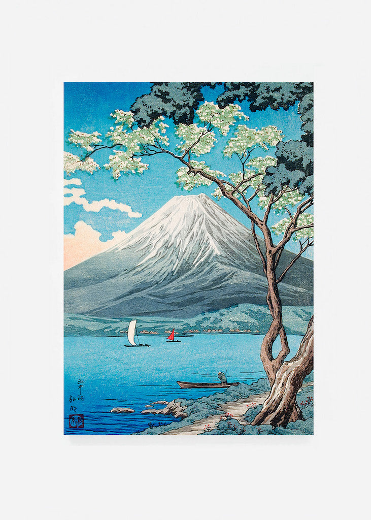 Mount Fuji from Lake Yamanaka