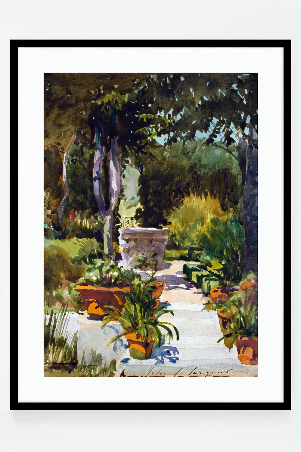 Mrs Thayer's garden