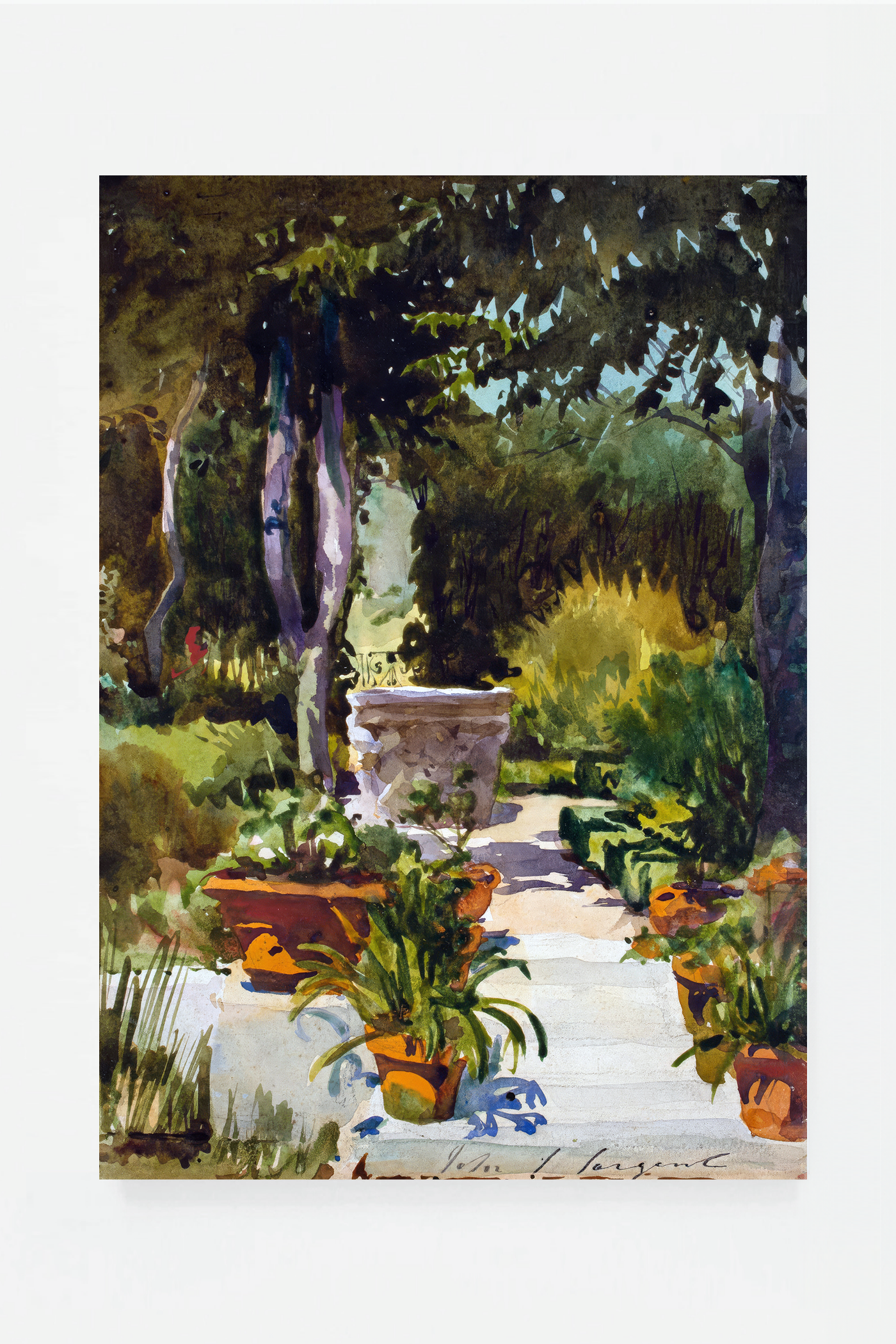 Mrs Thayer's garden