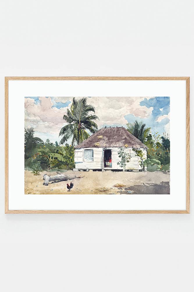 Native Hut at Nassau