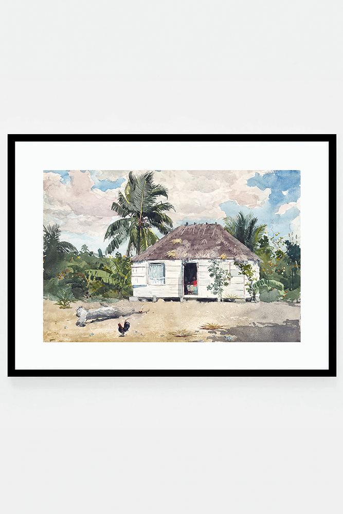 Native Hut at Nassau