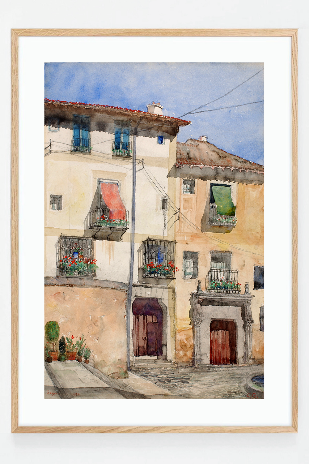 Old House at Segovia, Spain