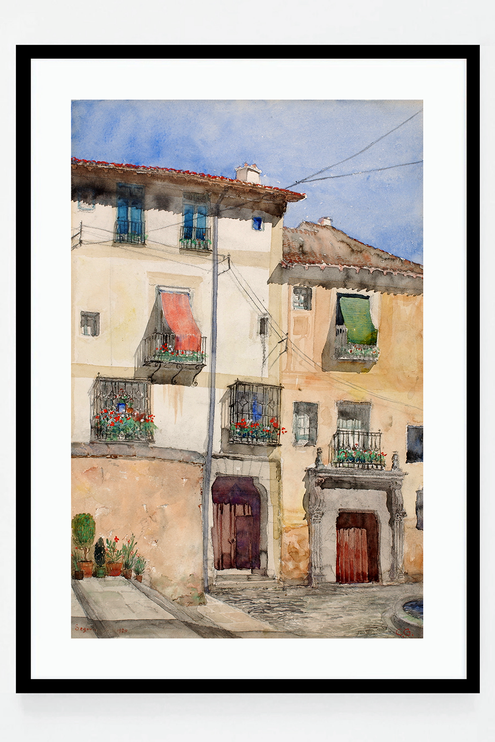 Old House at Segovia, Spain